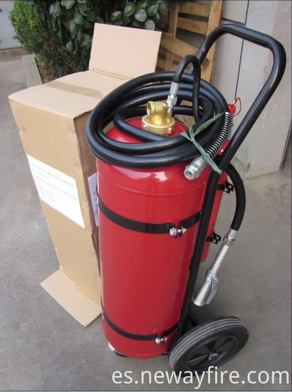 50Kg Wheeled dry powder fire extinguisher